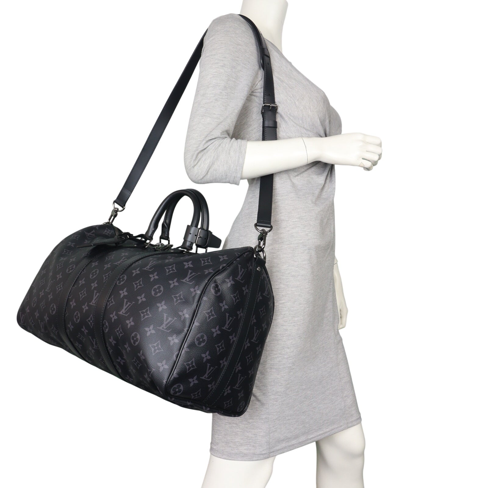 Louis Vuitton Keepall 45 Bandouliere Monogram Eclipse (hot stamped)_IMG_2317.jpeg