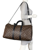 Louis Vuitton Keepall 45 Bandouliere Monogram Macassar_IMG_3854.jpeg