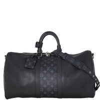 Louis Vuitton Keepall 50 Bandouliere Monogram Eclipse Taiga_IMG_9113.jpeg