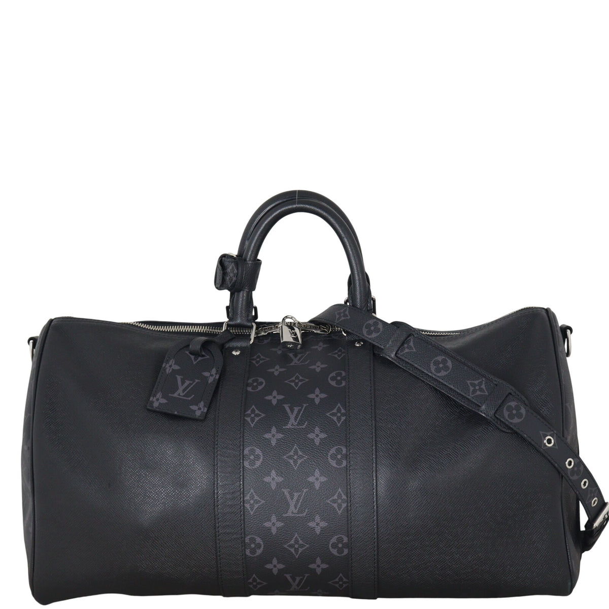 Louis Vuitton Keepall 50 Bandouliere Monogram Eclipse Taiga_IMG_9113.jpeg
