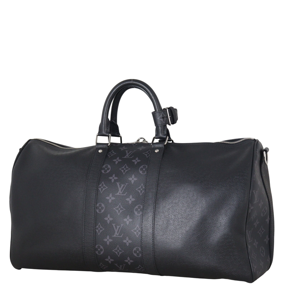 Louis Vuitton Keepall 50 Bandouliere Monogram Eclipse Taiga_IMG_9114.jpeg
