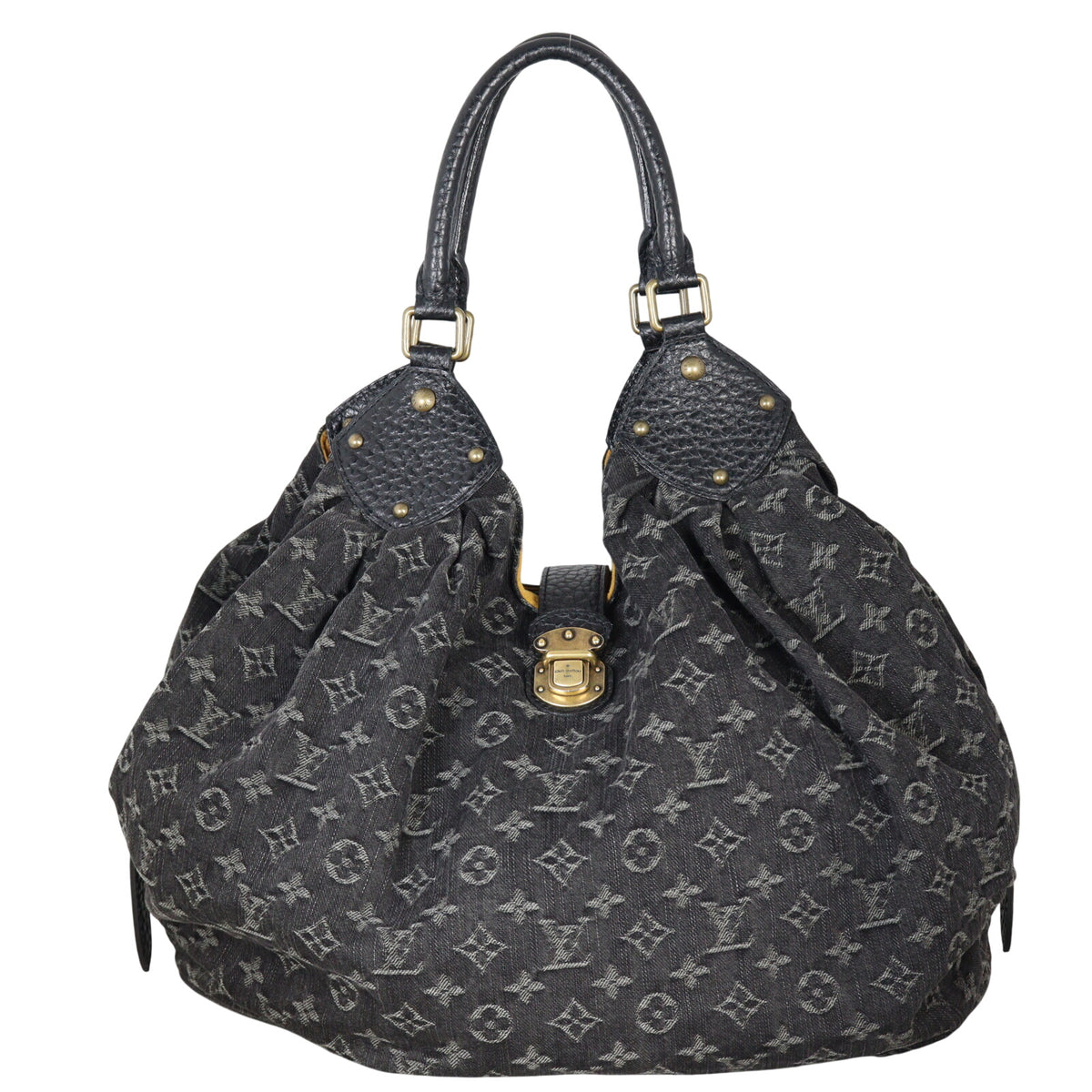 Louis Vuitton Mahina XL Monogram Denim (black)_IMG_4656.jpeg