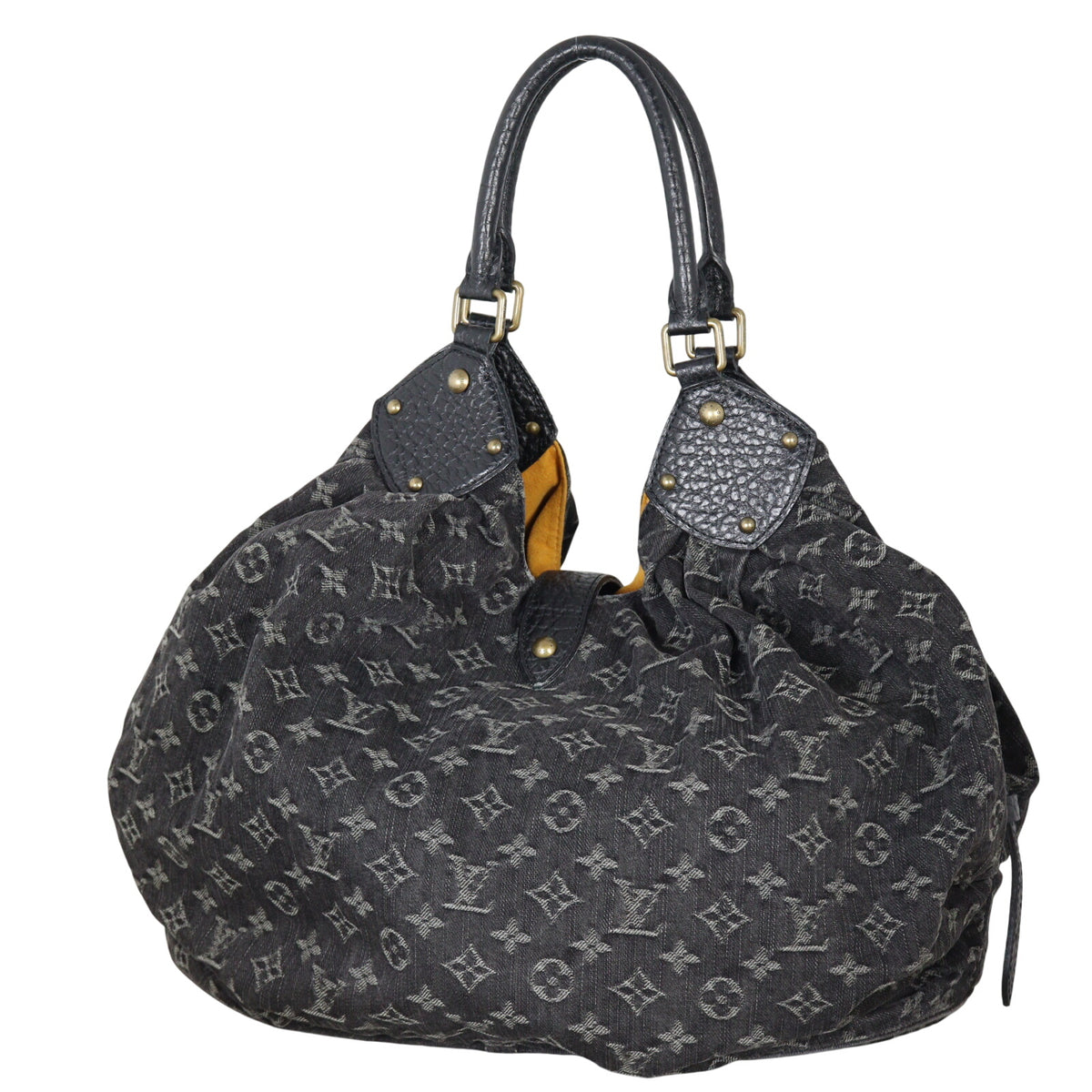 Louis Vuitton Mahina XL Monogram Denim (black)_IMG_4659.jpeg