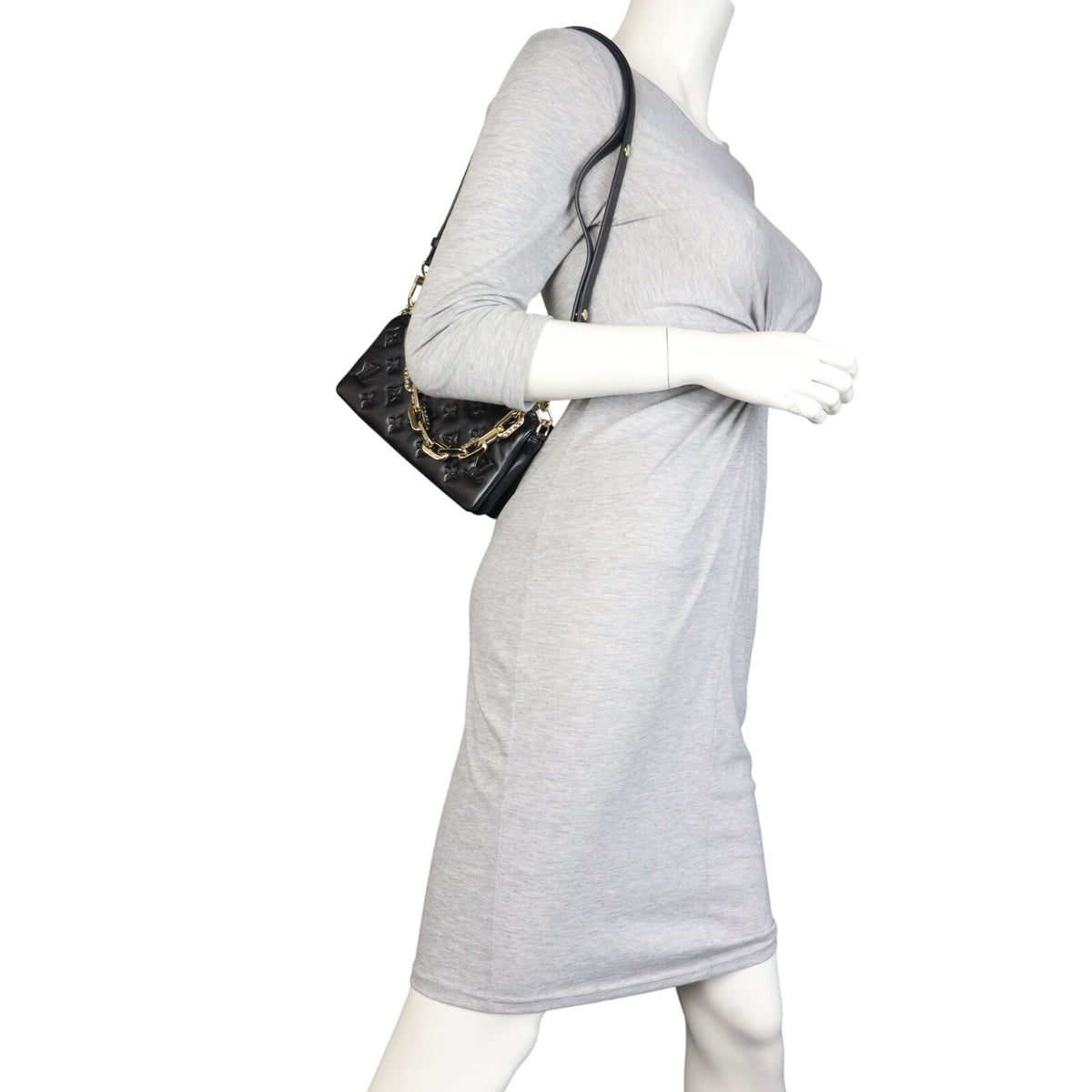 Louis Vuitton Pochette Coussin East West Monogram Embossed Lambskin_IMG_4569.jpeg