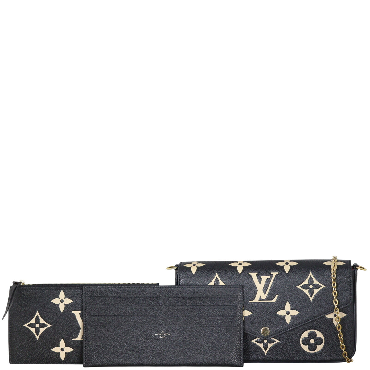 Louis Vuitton Pochette Felicie Monogram Empreinte Giant Bicolour_IMG_5268.jpeg