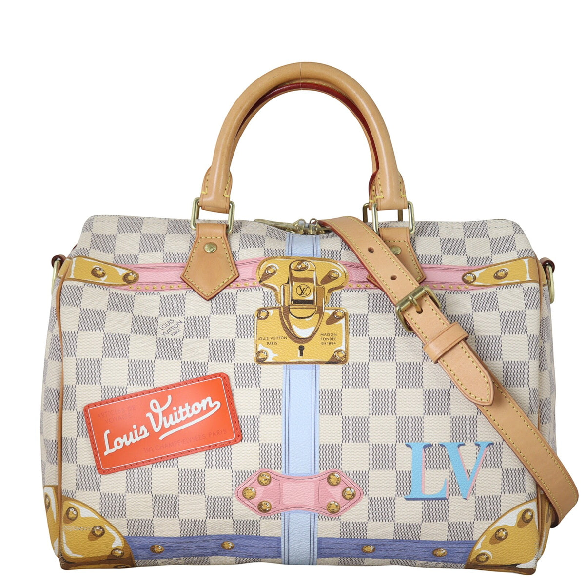 Louis Vuitton Speedy 30 Bandouliere Damier Azur Summer Trunks_IMG_0088.jpg