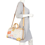 Louis Vuitton Speedy 30 Bandouliere Damier Azur Summer Trunks_IMG_0305.jpeg