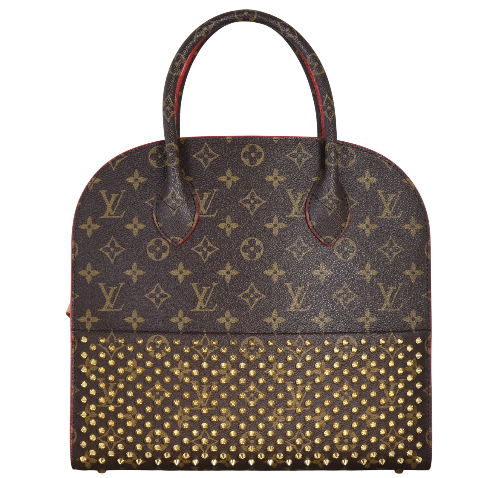 Louis Vuitton x Louboutin Calf Hair Studded Monogram Tote_IMG_7508.jpeg