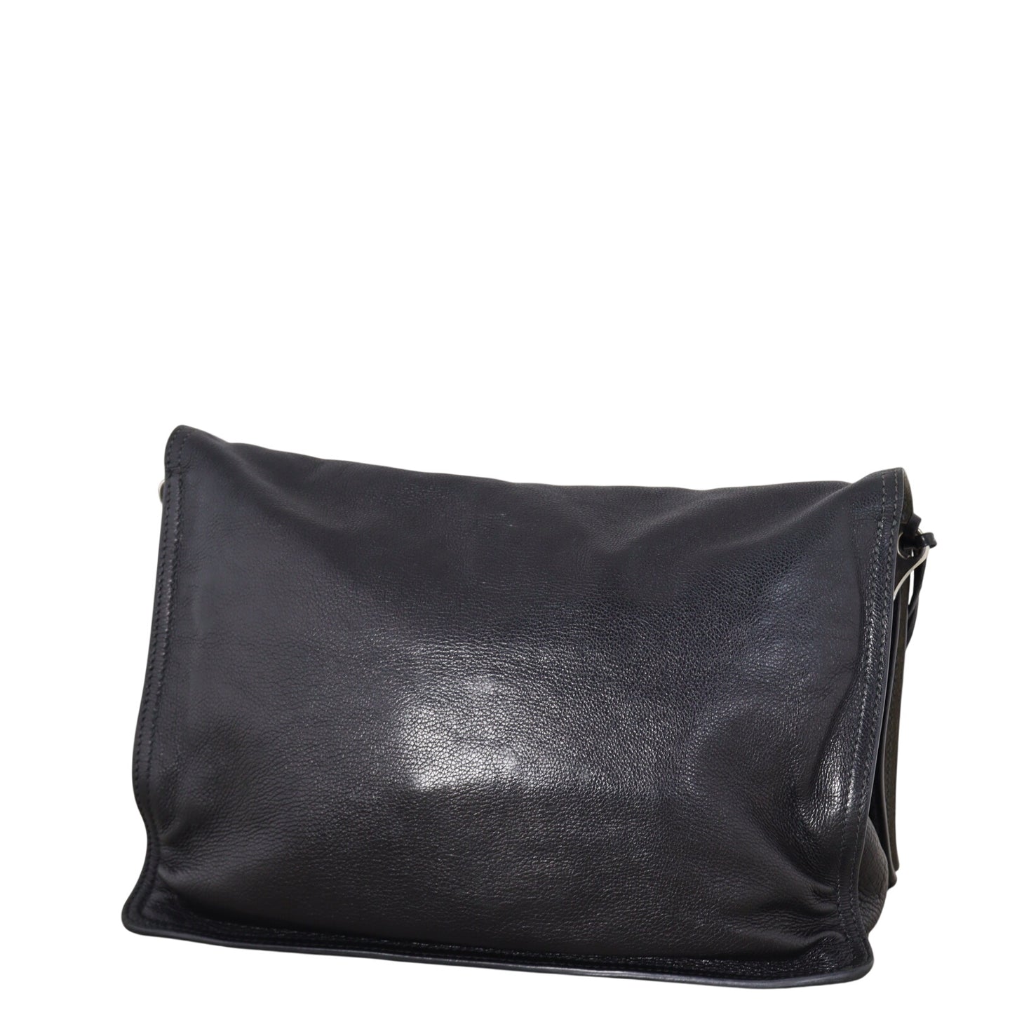 Prada Etiquette Glace Calfskin Messenger Bag (black)_IMG_2581.jpeg
