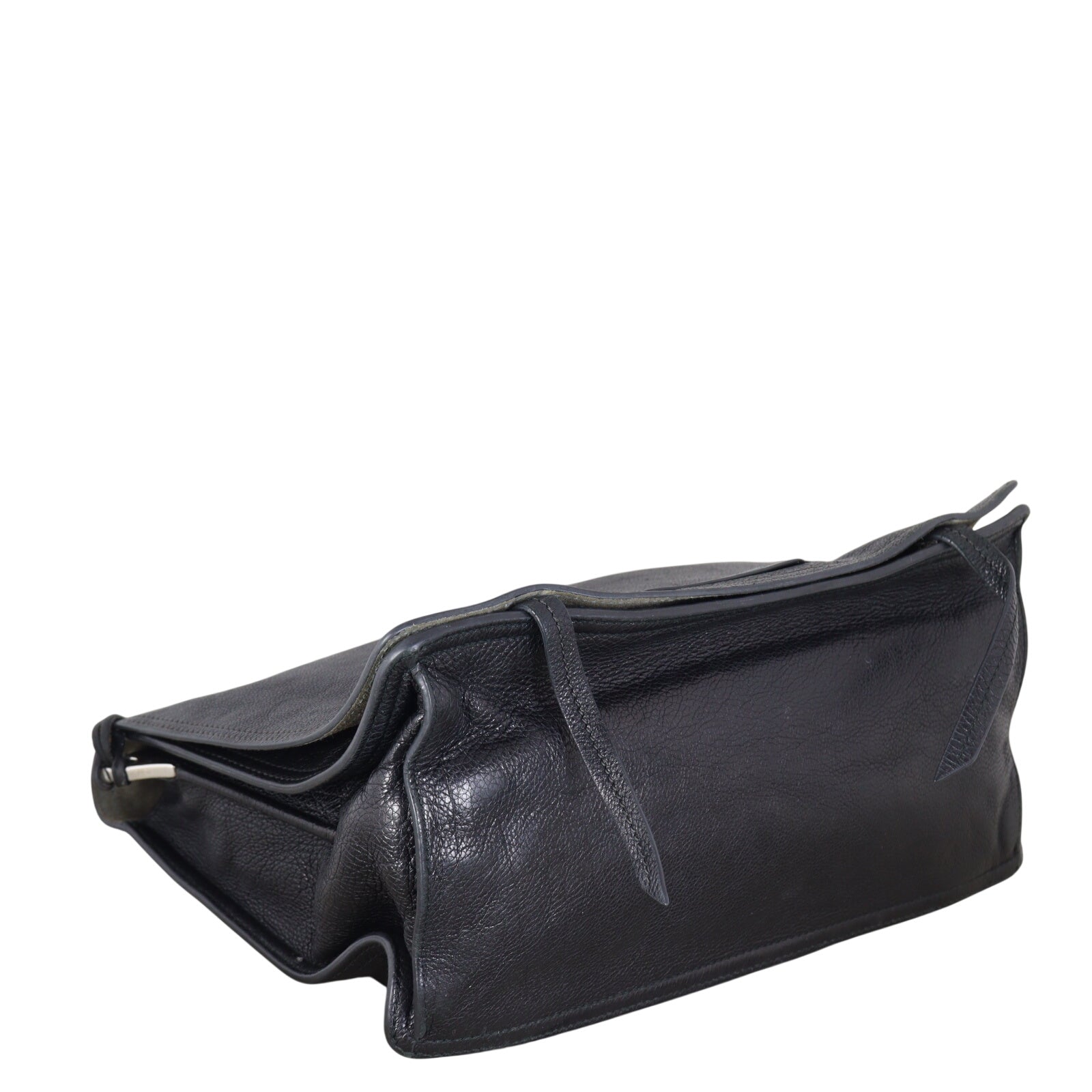 Prada Etiquette Glace Calfskin Messenger Bag (black)_IMG_2582.jpeg