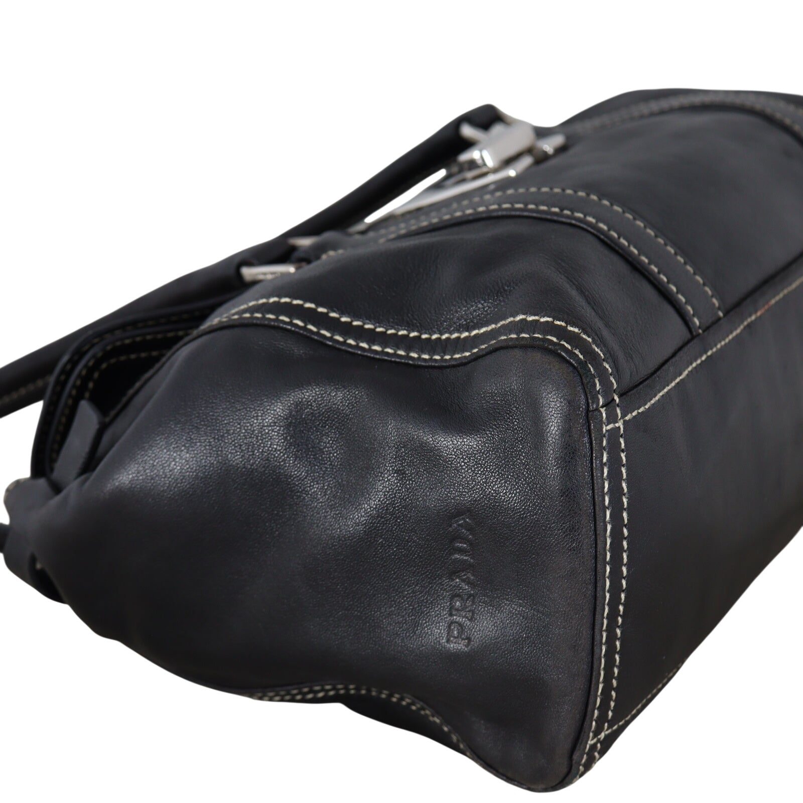 Prada Nappa Bauletto Bag (black)_IMG_2610.jpeg
