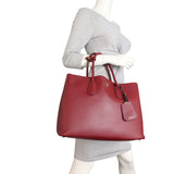 Prada Saffiano Cuir Double Bag Large (red)_IMG_4402.jpeg