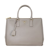 Prada Saffiano Lux Galleria Double Zip Tote Medium (grey)_IMG_4359.jpeg