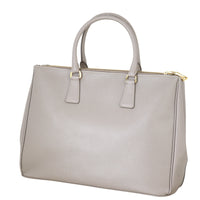Prada Saffiano Lux Galleria Double Zip Tote Medium (grey)_IMG_4360.jpeg