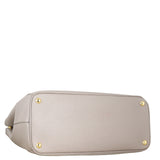 Prada Saffiano Lux Galleria Double Zip Tote Medium (grey)_IMG_4376.jpeg