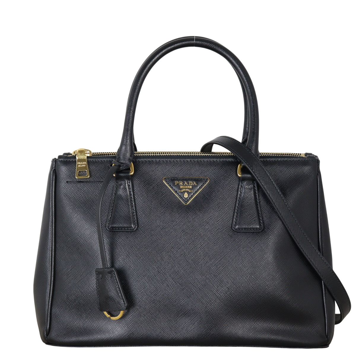 Prada Saffiano Lux Galleria Double Zip Tote Small_IMG_4781.jpeg