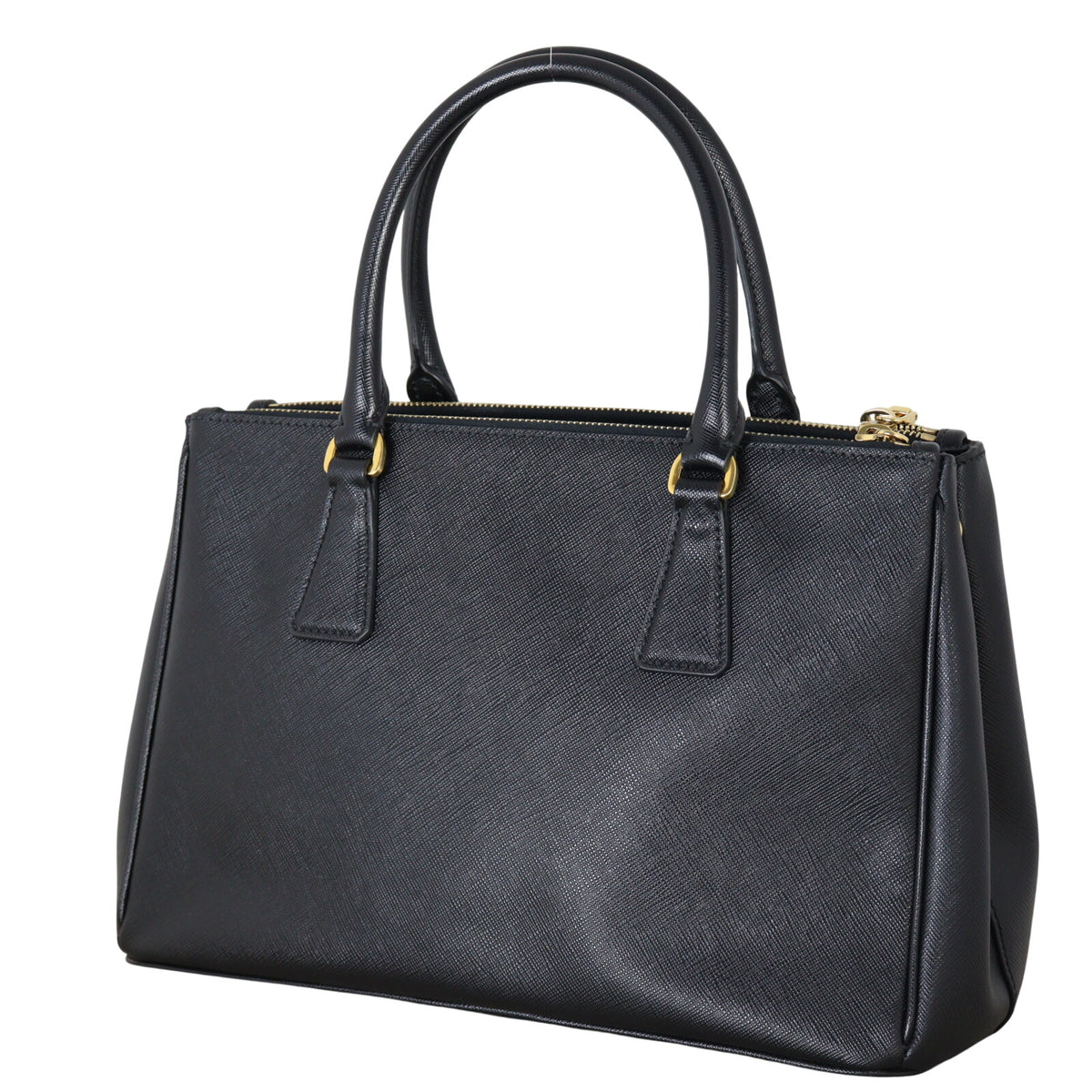 Prada Saffiano Lux Galleria Double Zip Tote Small_IMG_4782.jpeg