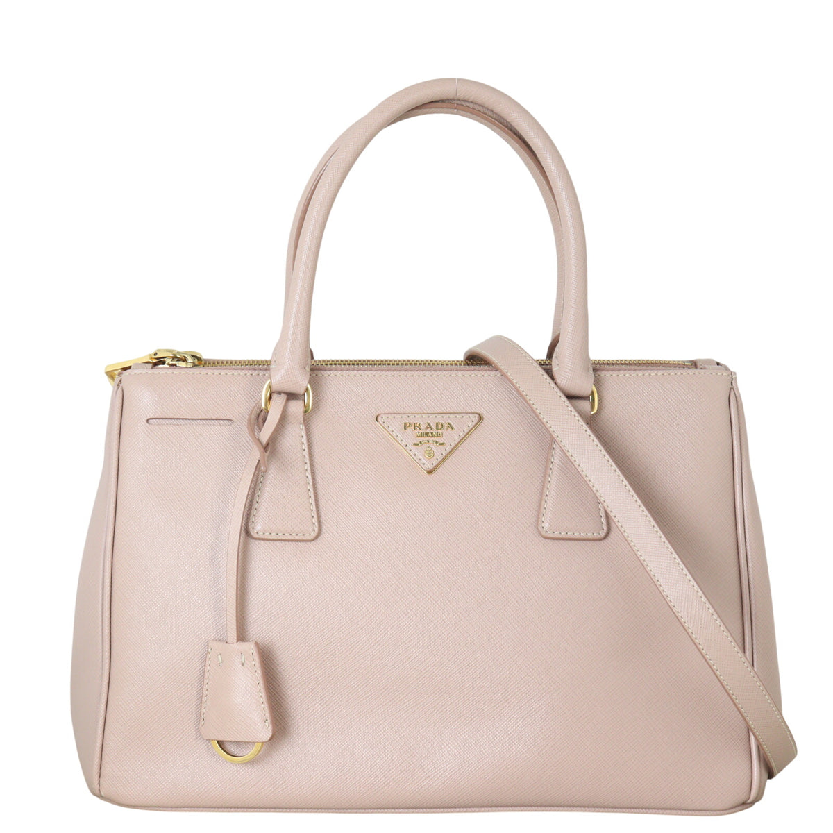 Prada Saffiano Lux Galleria Double Zip Tote Small_IMG_8855.jpeg
