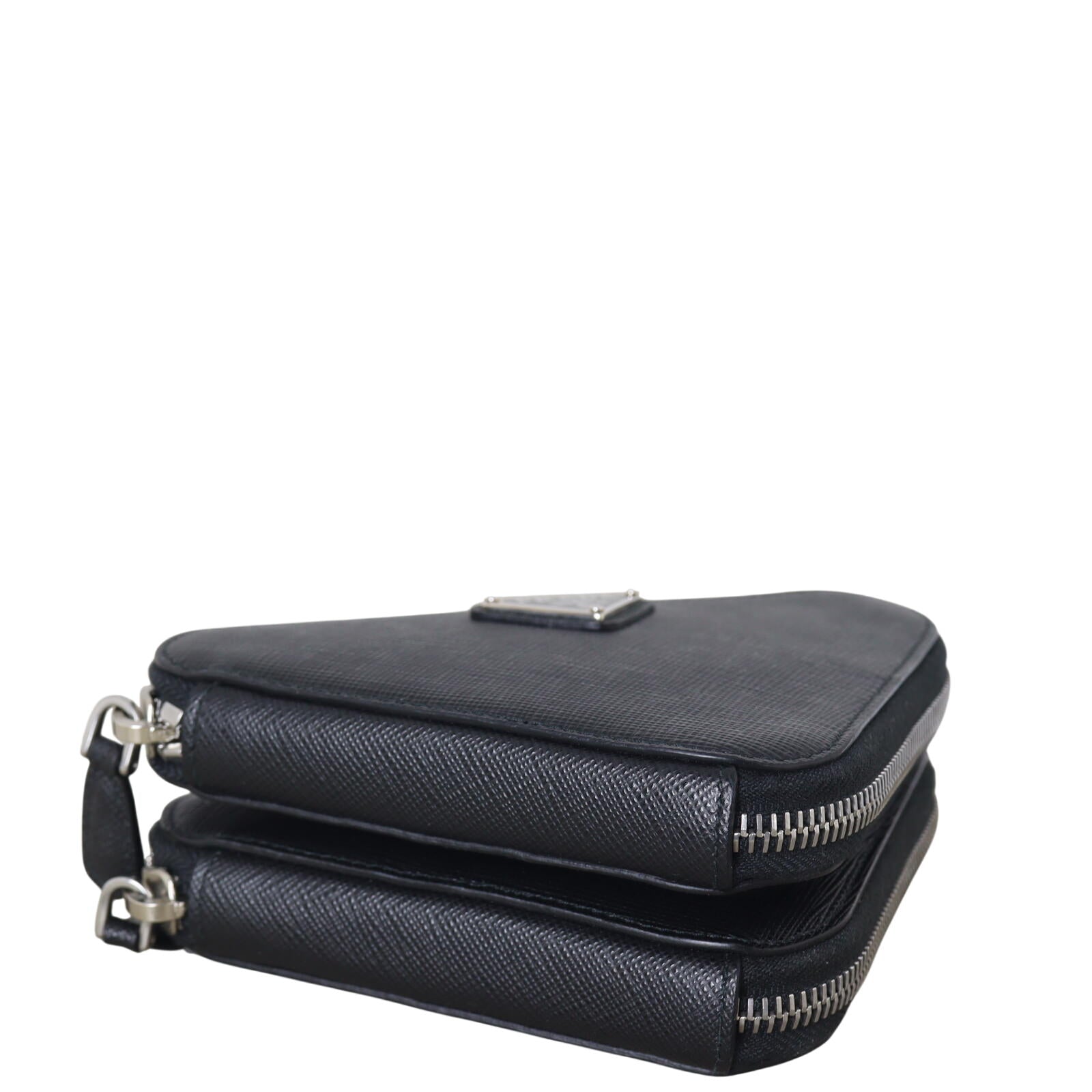 Prada Saffiano Triangle Mini Bag_IMG_8164.jpeg
