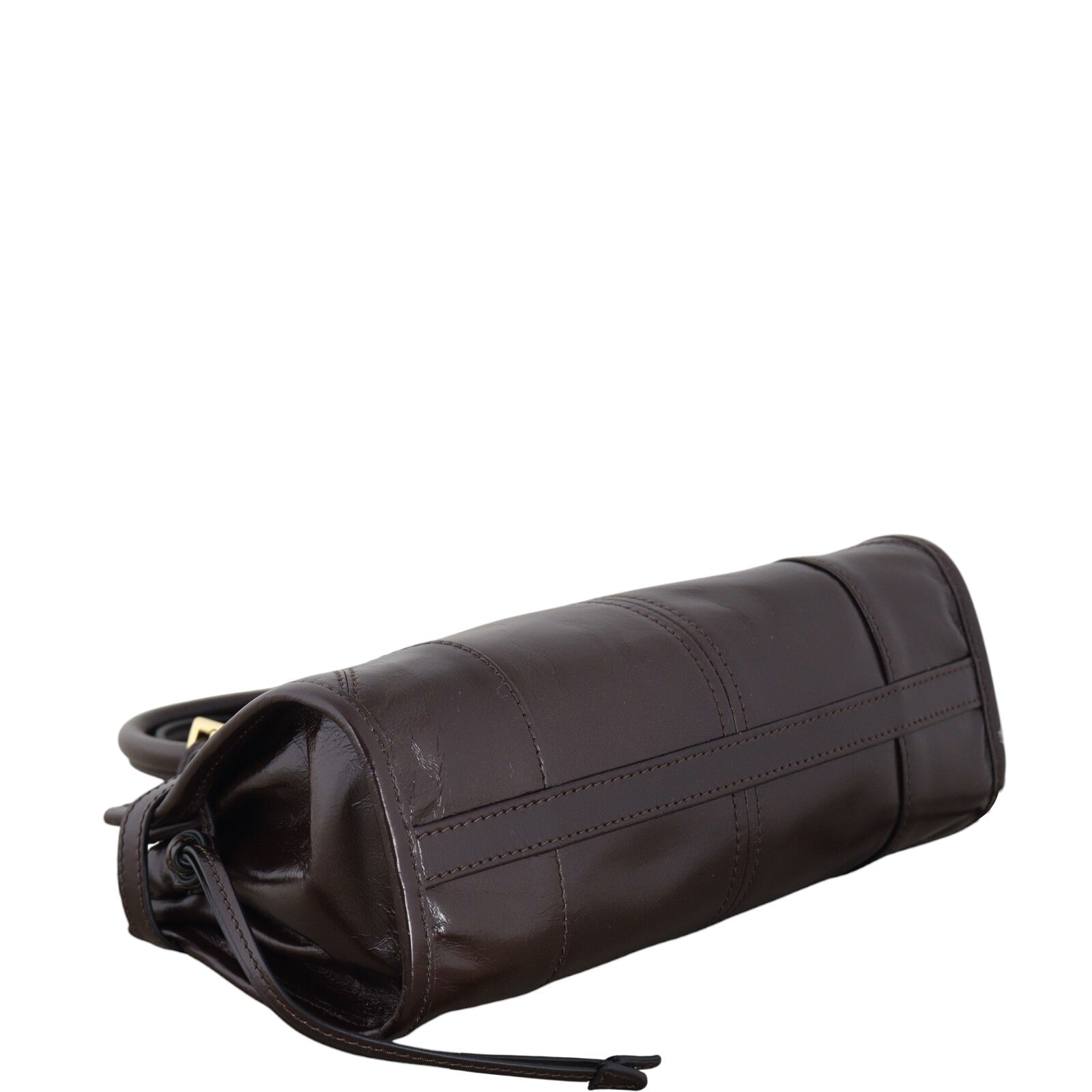Prada Vitello Shine Bonnie Shoulder Bag Mini (brown)_IMG_4782.jpg