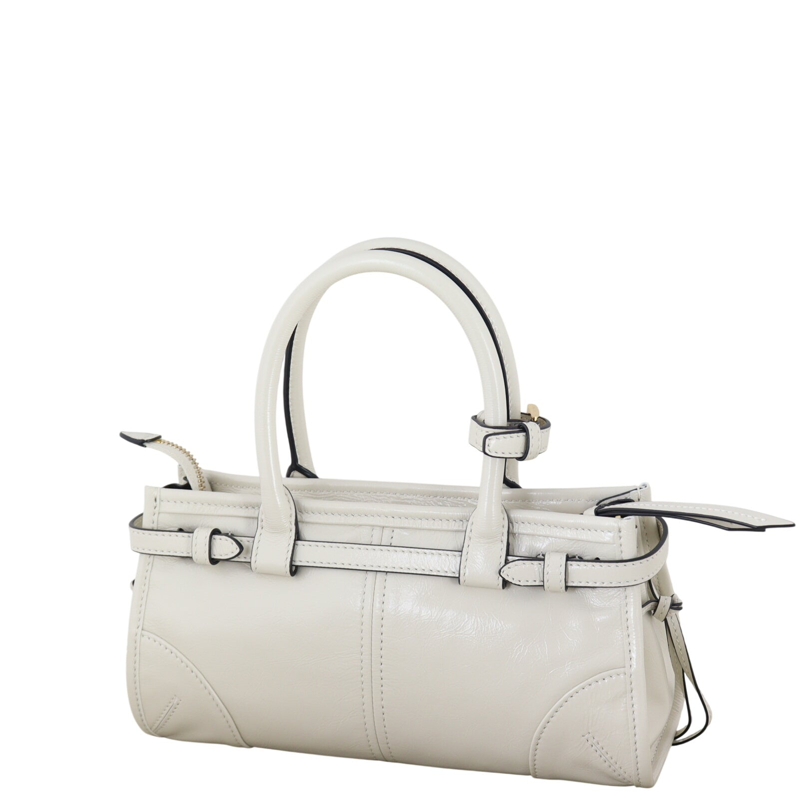 Prada Vitello Shine Bonnie Shoulder Bag Mini (off white)_IMG_4773.jpeg