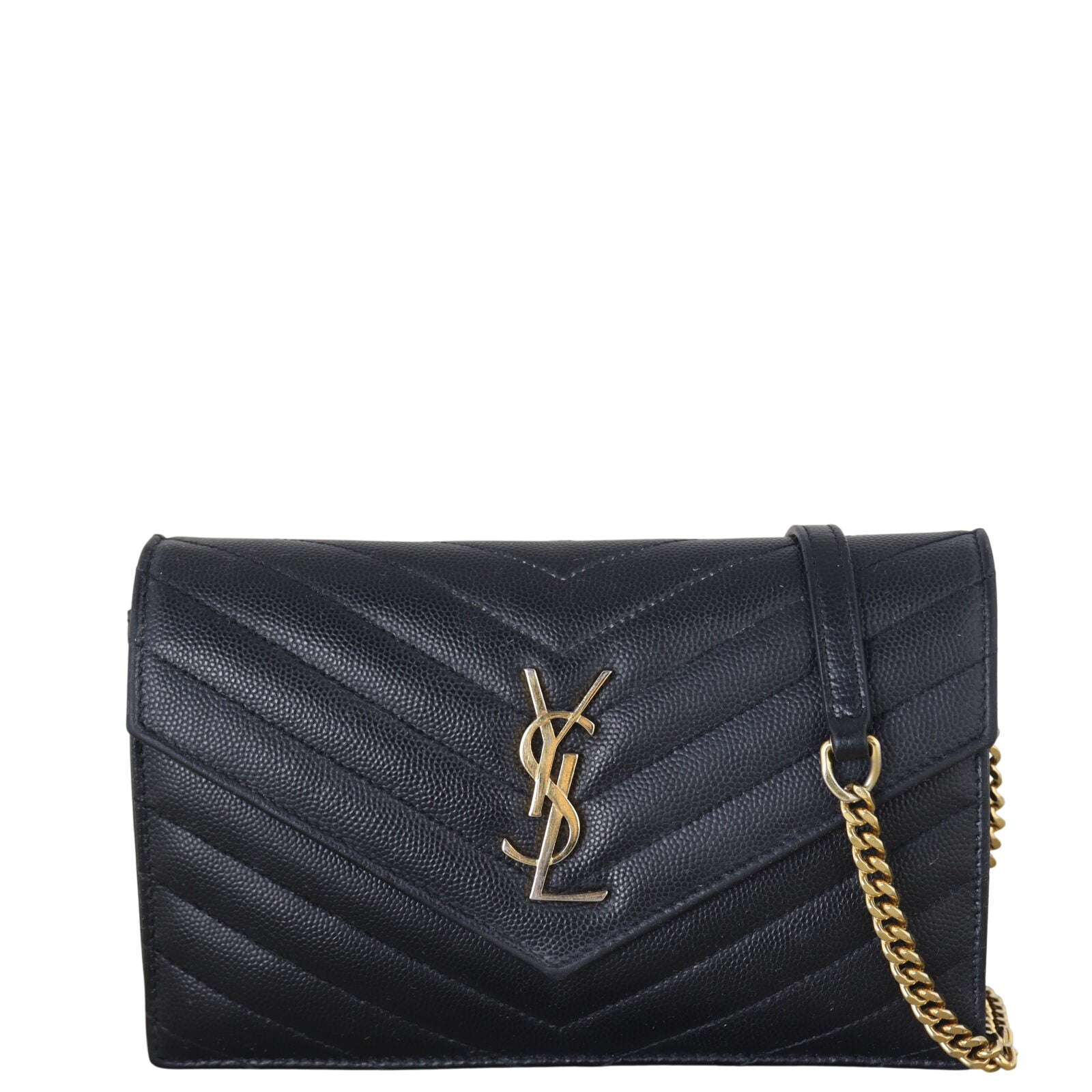 Saint Laurent Cassandre Envelope Chain Wallet_IMG_4012.jpeg