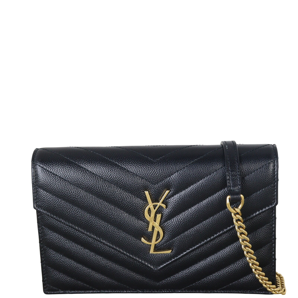 Saint Laurent Cassandre Envelope Chain Wallet_IMG_5758.jpeg