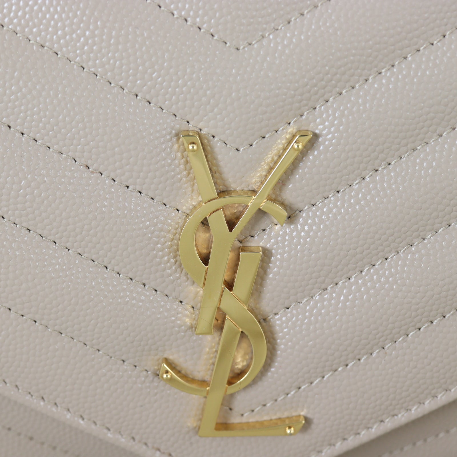 Saint Laurent Cassandre Flap Wristlet Pouch (beige)_IMG_8669.jpg