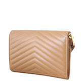 Saint Laurent Cassandre Flap Wristlet Pouch (brown)_IMG_8679.jpeg