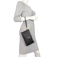 Saint Laurent Cassandre Matelasse Pouch Large _IMG_7199.jpeg