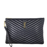 Saint Laurent Cassandre Monogram Matelasse Pouch_IMG_5813.jpeg