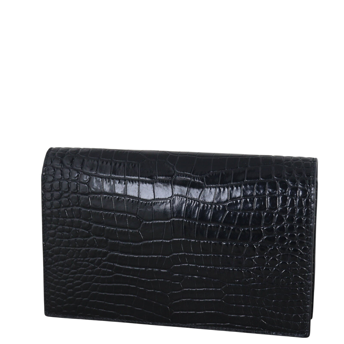 Saint Laurent Kate Tassel Chain Wallet Croc-Embossed_IMG_6853.jpeg