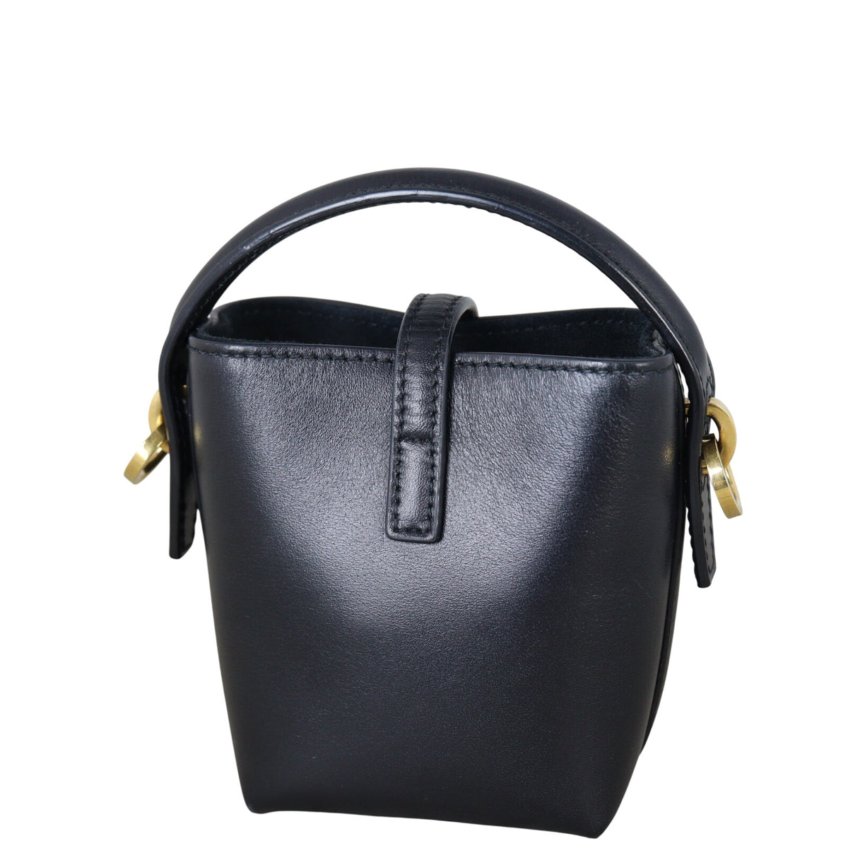 Saint Laurent Le 37 Micro Leather Bucket Bag_IMG_7821.jpeg