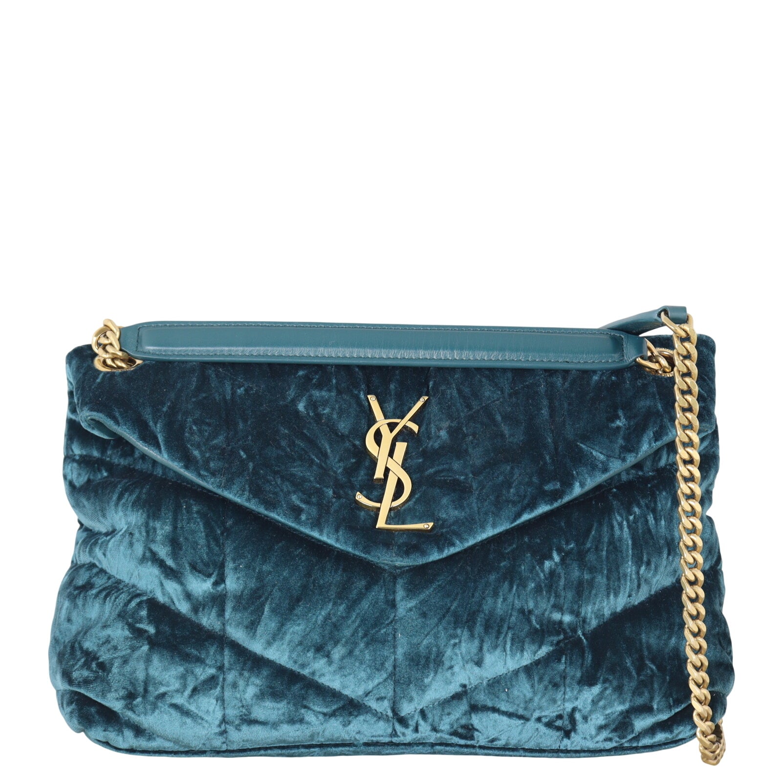 Saint Laurent Loulou Puffer Small Velvet_IMG_2405.jpeg