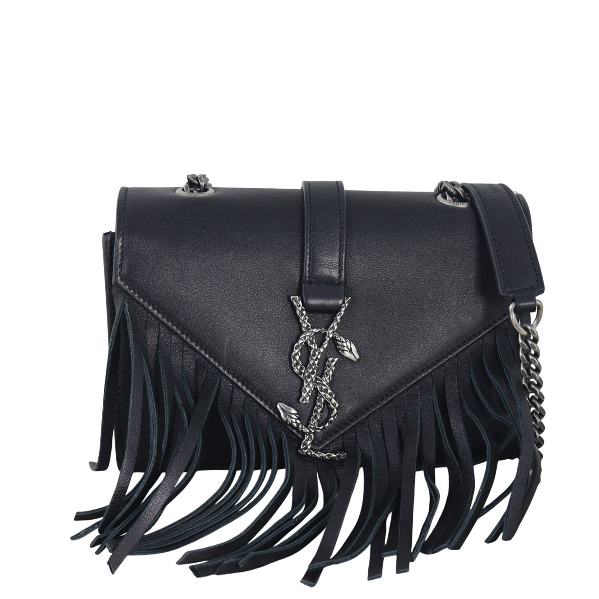 Saint Laurent Monogram Fringe Chain Bag Serpent_IMG_6753.jpeg