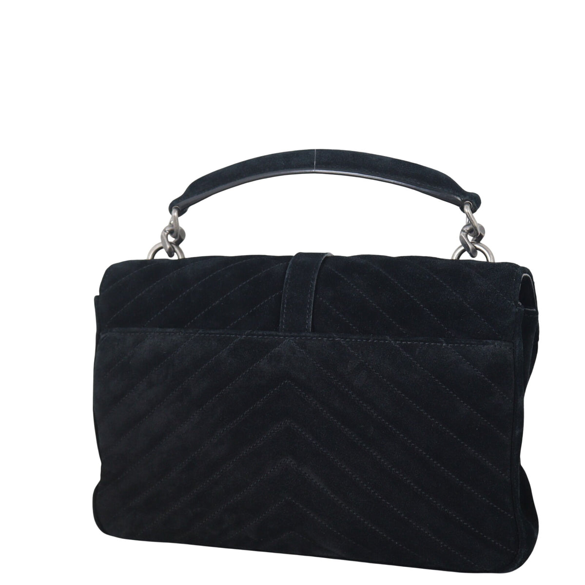 Saint Laurent Monogram Fringe Chain Bag Velvet_IMG_4496.jpeg