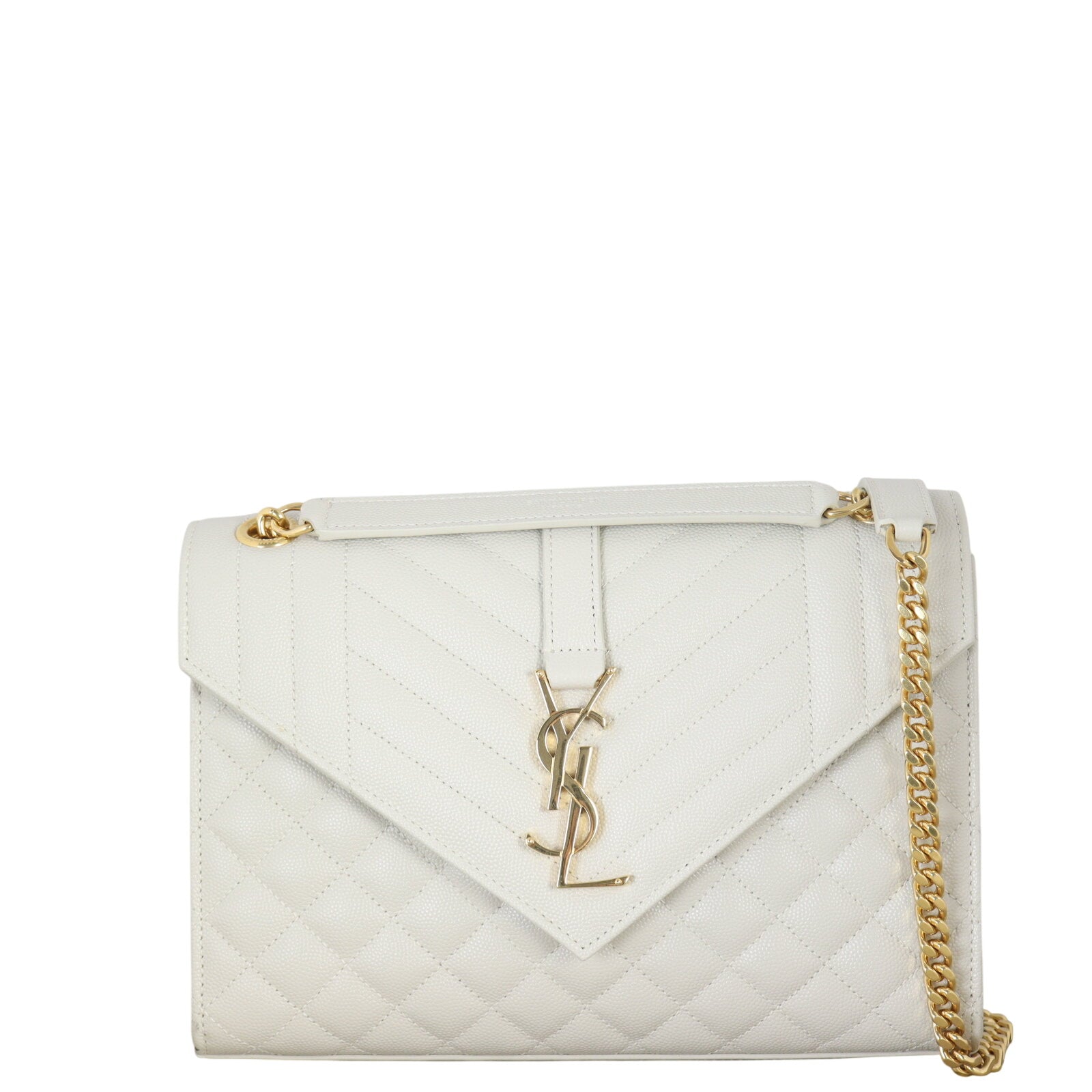 Saint Laurent Monogram Mix Matelasse Envelope Chain Bag Medium_IMG_2448.jpeg