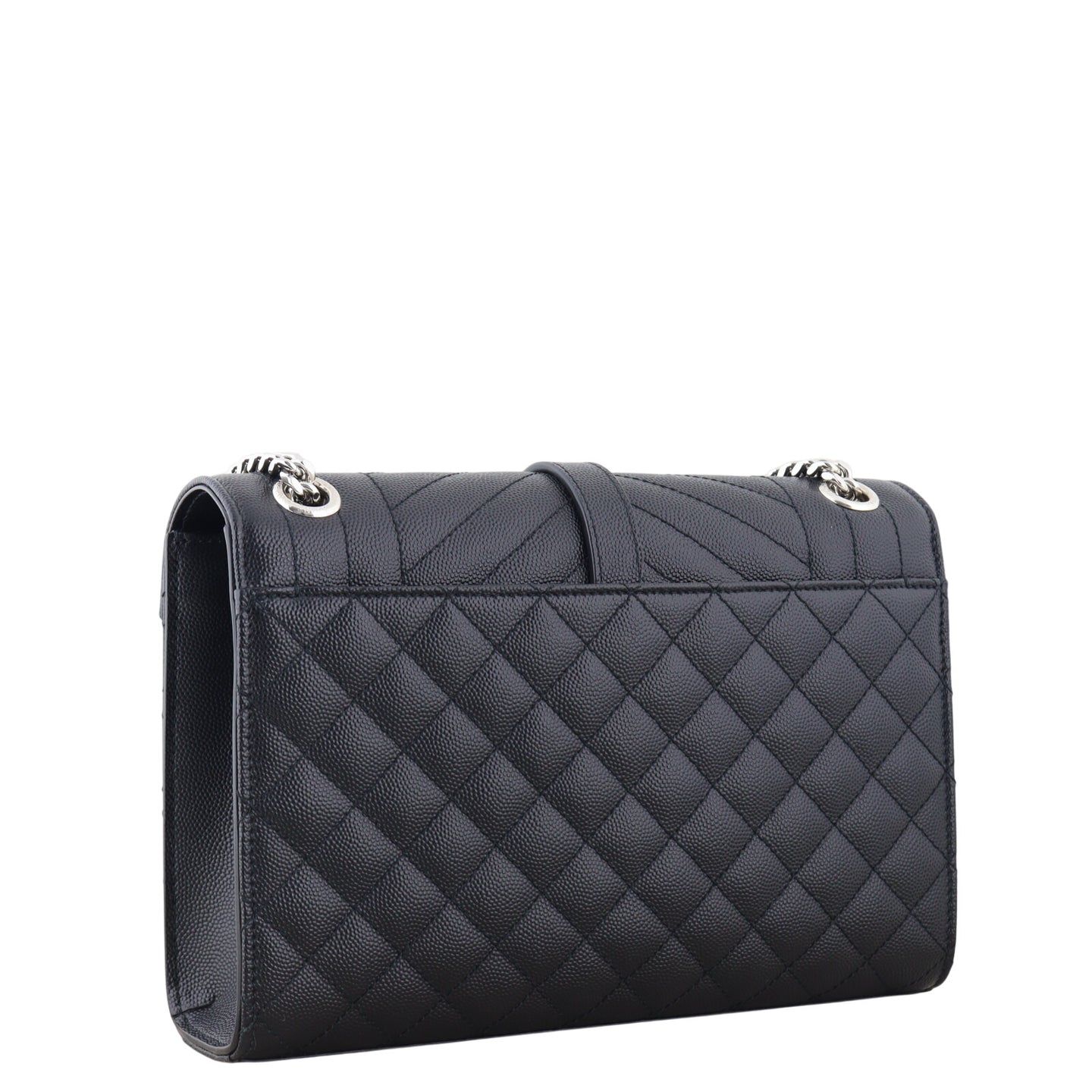 Saint Laurent Monogram Mix Matelasse Envelope Chain Bag Medium_IMG_4491.jpeg