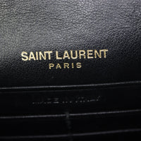 Saint Laurent Sunset Chain Wallet Croc Embossed (black)_IMG_7987.jpg