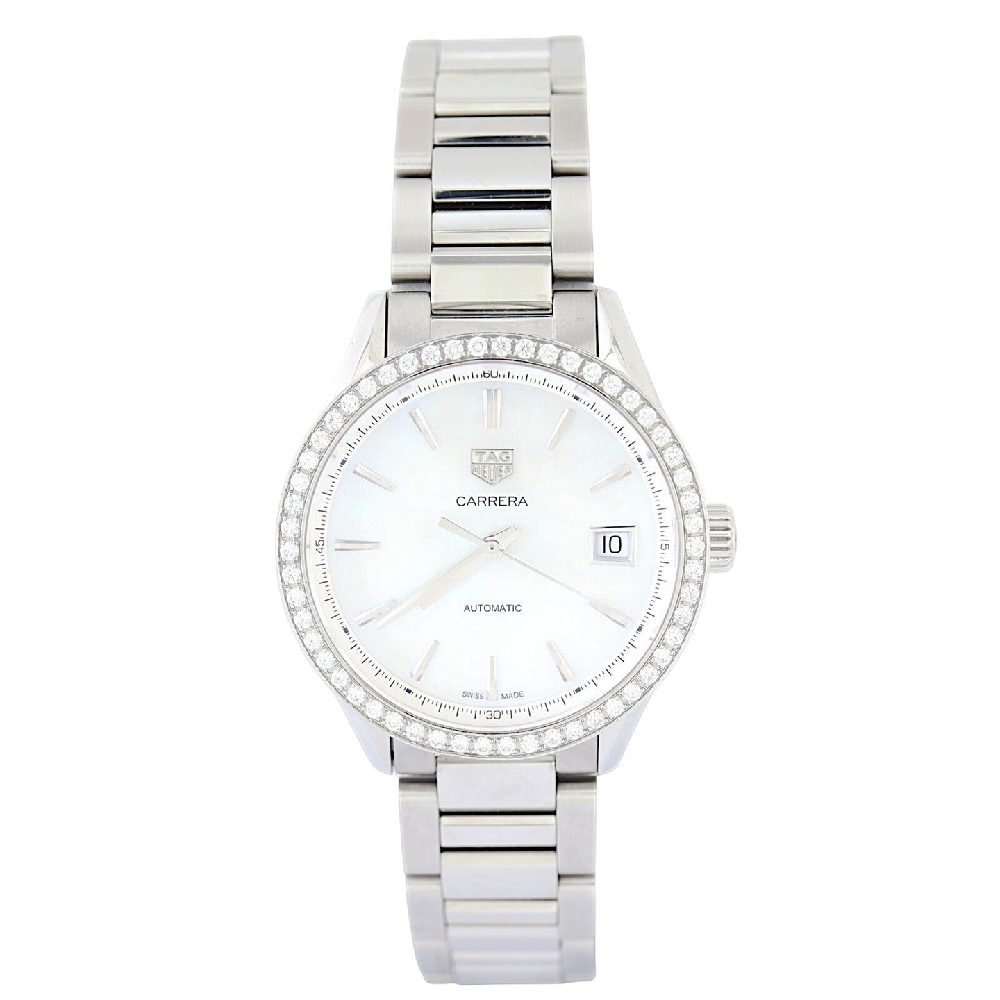 TAG Heuer Carrera Date Diamond 36mm Watch