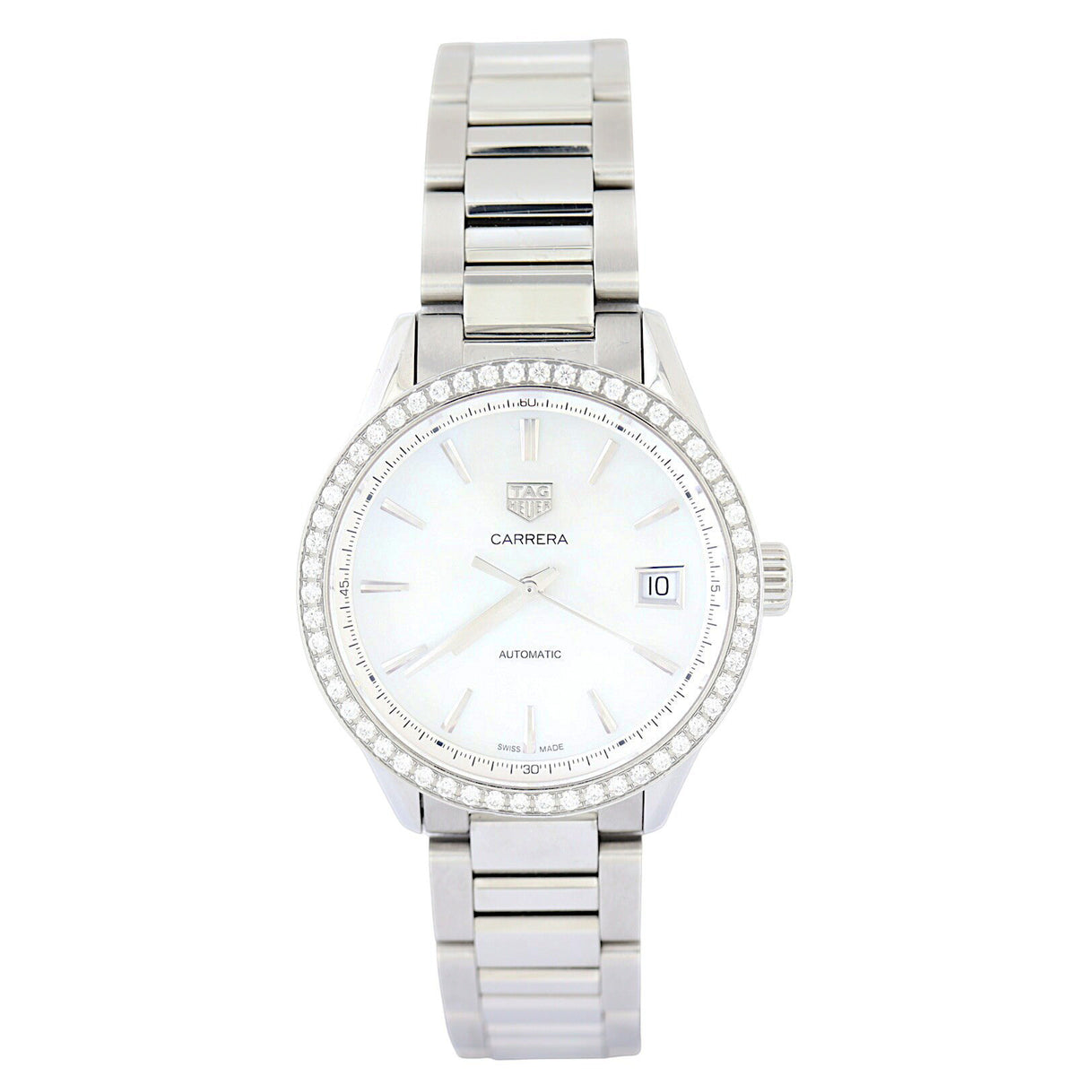 TAG Heuer Carrera Date Diamond 36mm Watch