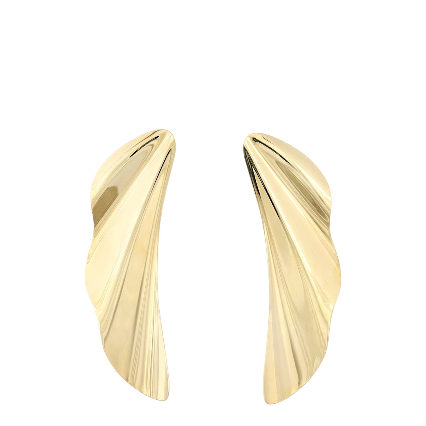 Tiffany & Co Elsa Peretti High Tide 18k Yellow Earrings Medium_IMG_7792.jpg