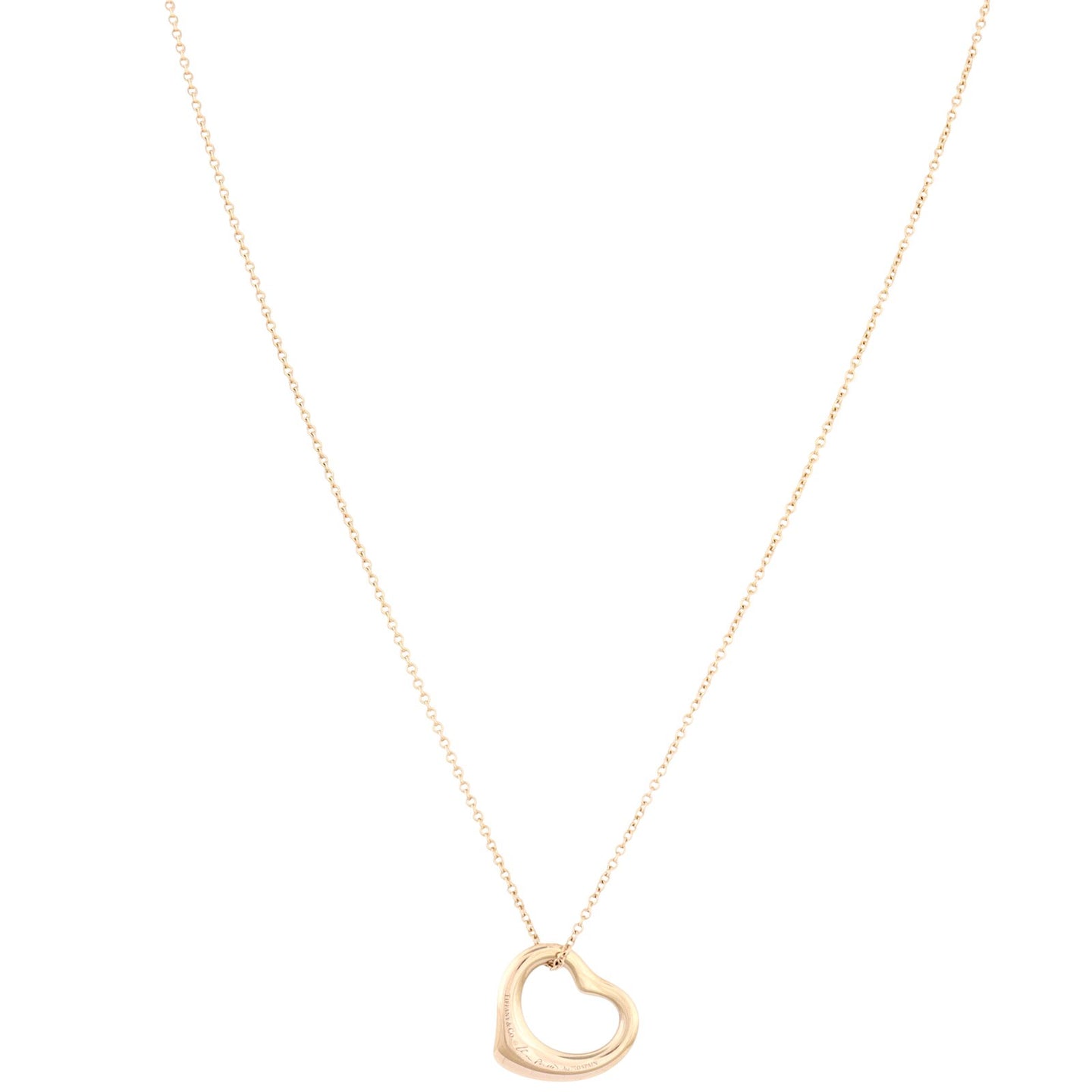Tiffany & Co Elsa Peretti Open Heart Pendant 18k Yellow Gold Necklace_IMG_0139.jpg