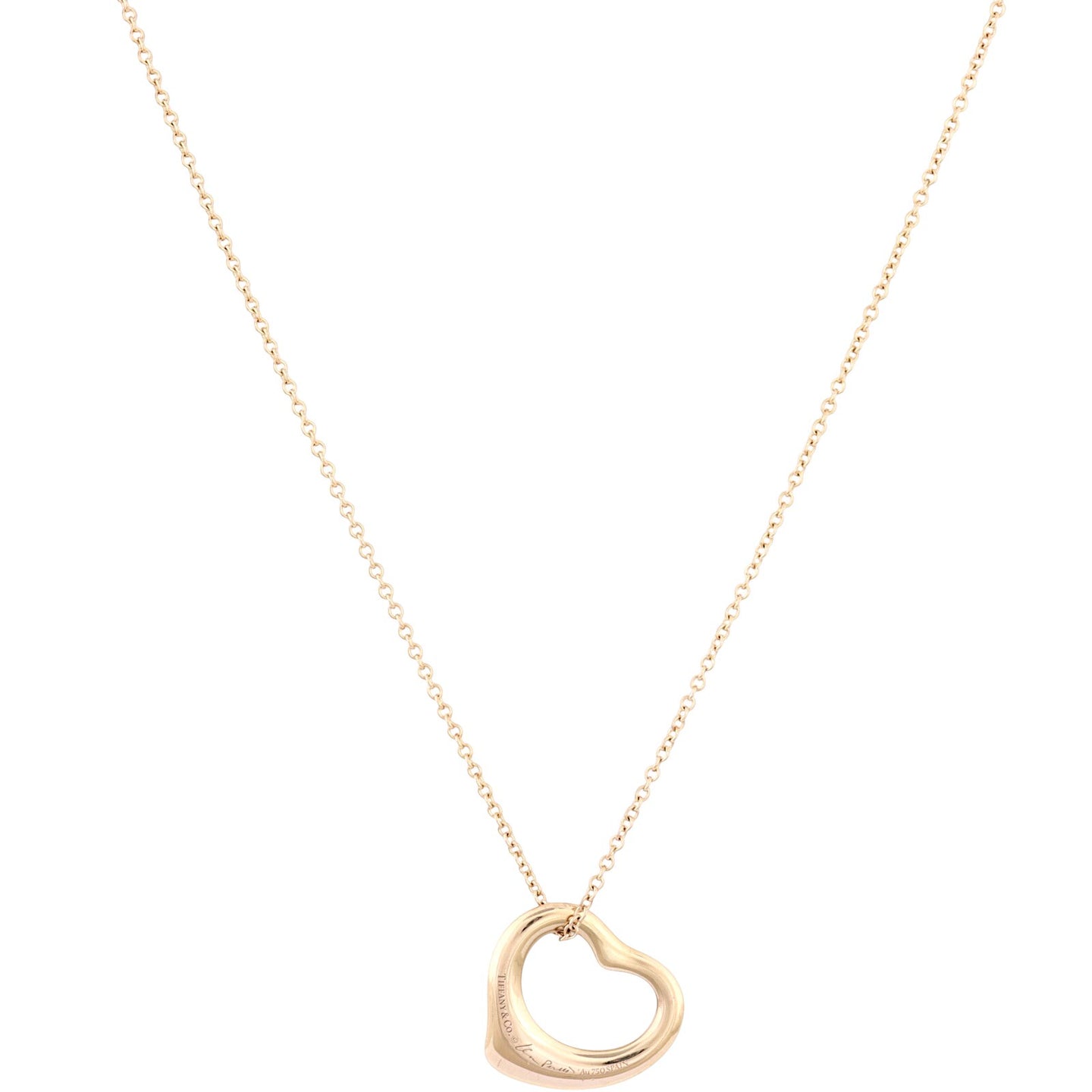 Tiffany & Co Elsa Peretti Open Heart Pendant 18k Yellow Gold Necklace_IMG_0145.jpg