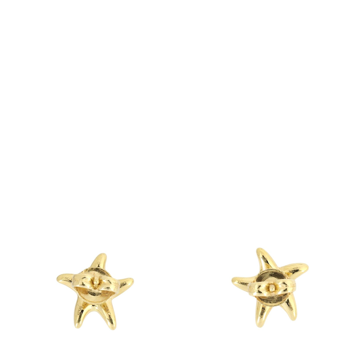 Tiffany & Co Elsa Peretti Starfish 18k Yellow Gold Stud Earrings_IMG_6277.jpg