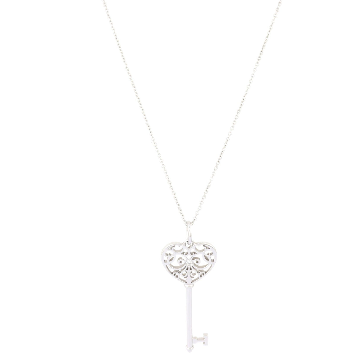 Tiffany & Co Enchant Heart Key Diamond 18k White Gold Pendant Necklace_IMG_7259.jpg