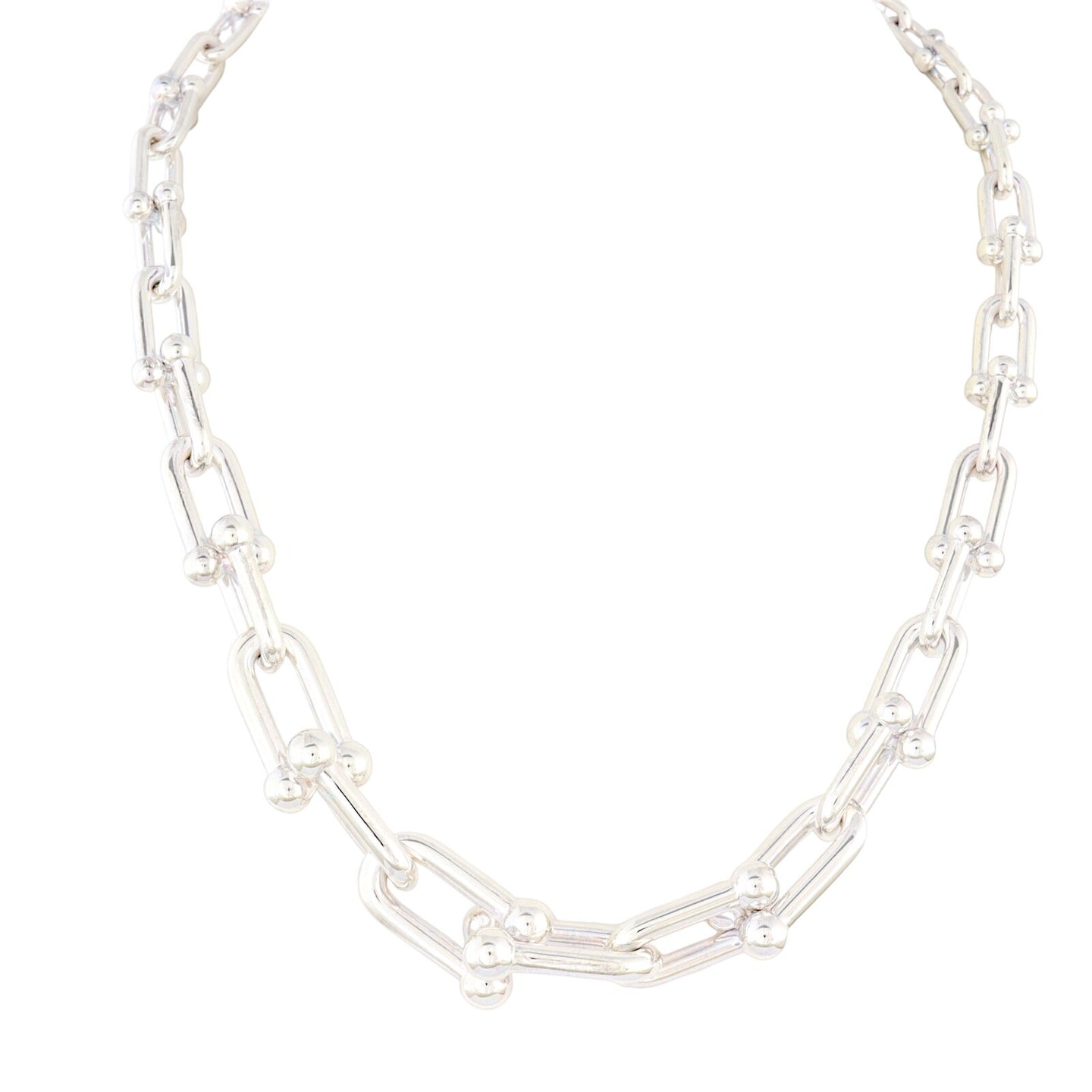 Tiffany & Co HardWear Graduated Link Sterling Silver Necklace_IMG_1658.jpg