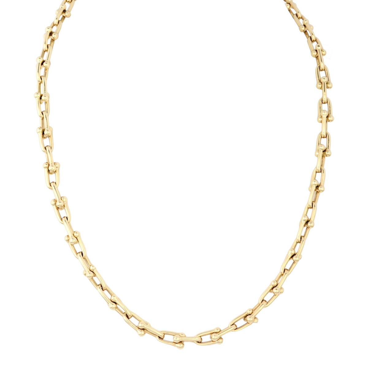 Tiffany & Co HardWear Link 18k Yellow Gold Necklace Small_IMG_5429.jpg