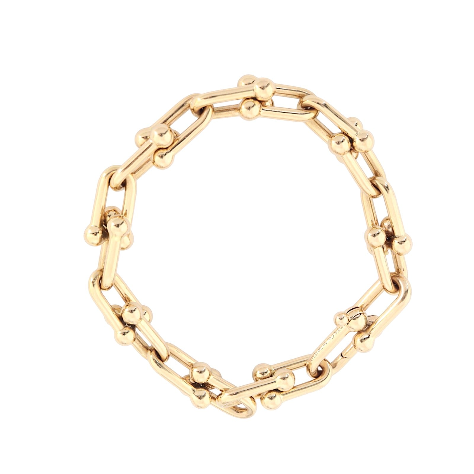 Tiffany & Co HardWear Medium Link 18k Rose Gold Bracelet_IMG_9297 2.jpg