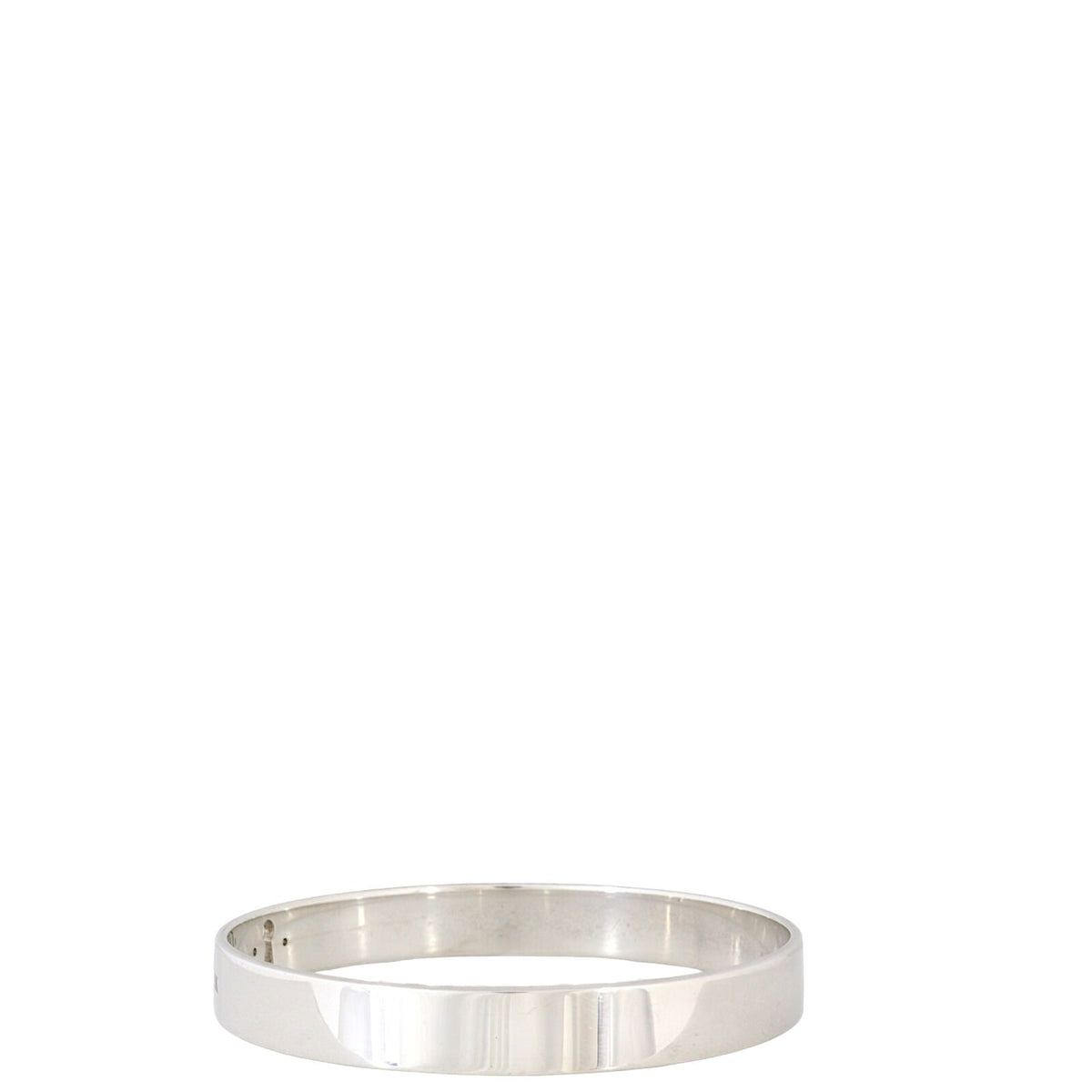 Tiffany & Co Keyhole Diamond Sterling Silver Bangle_IMG_9229.jpg